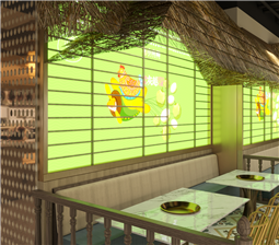 壁画在餐饮空间设计中的价值